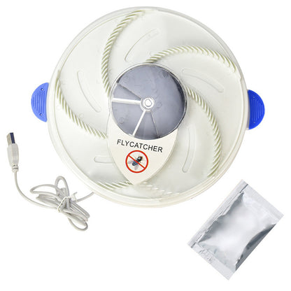 Insect Traps Automatic Fly Trap USB Perangkap Lalat Electric USB Automatic Flycatcher Fly Trap Pest Control 高效灭蝇神器