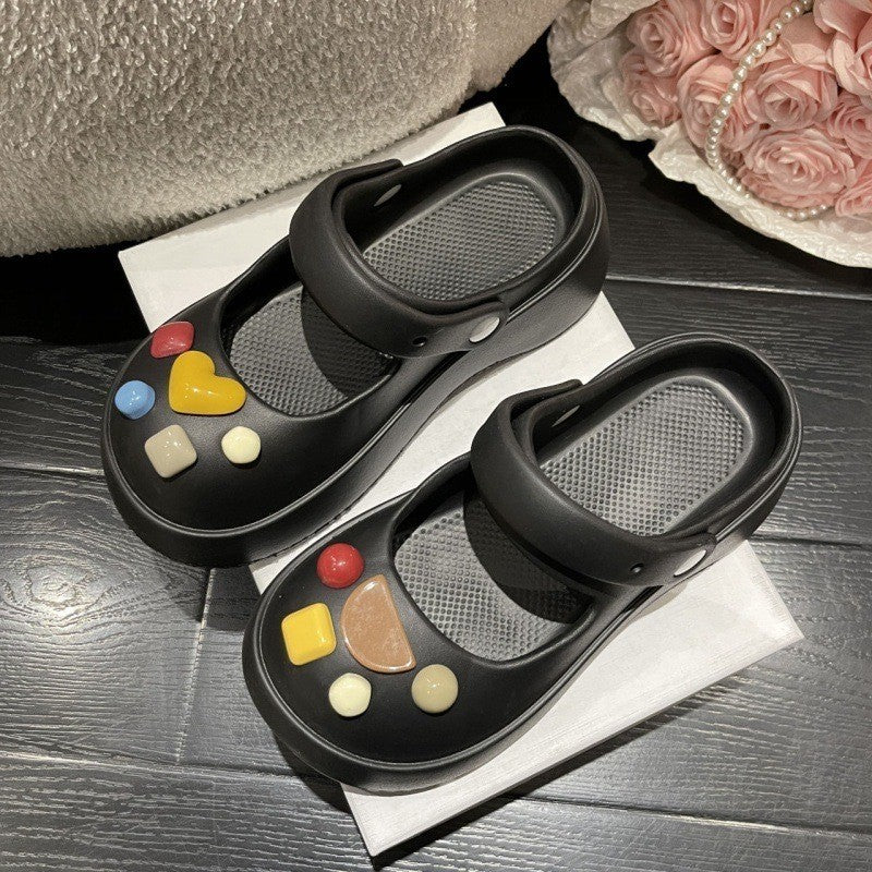 Ready Stock!!! 1220/HT-797/2913/5103/S688 Sandals Kasut High Heel Soft Sole Women Perempuan Casual Shoes