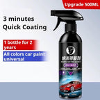 READY STOCK!!! Nano Coating Spray | Car Nanotech Wax Polish Liquid 500ml | High Gloss Protection  汽车纳米镀膜剂 500ml