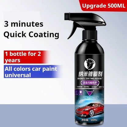 READY STOCK!!! Nano Coating Spray | Car Nanotech Wax Polish Liquid 500ml | High Gloss Protection  汽车纳米镀膜剂 500ml