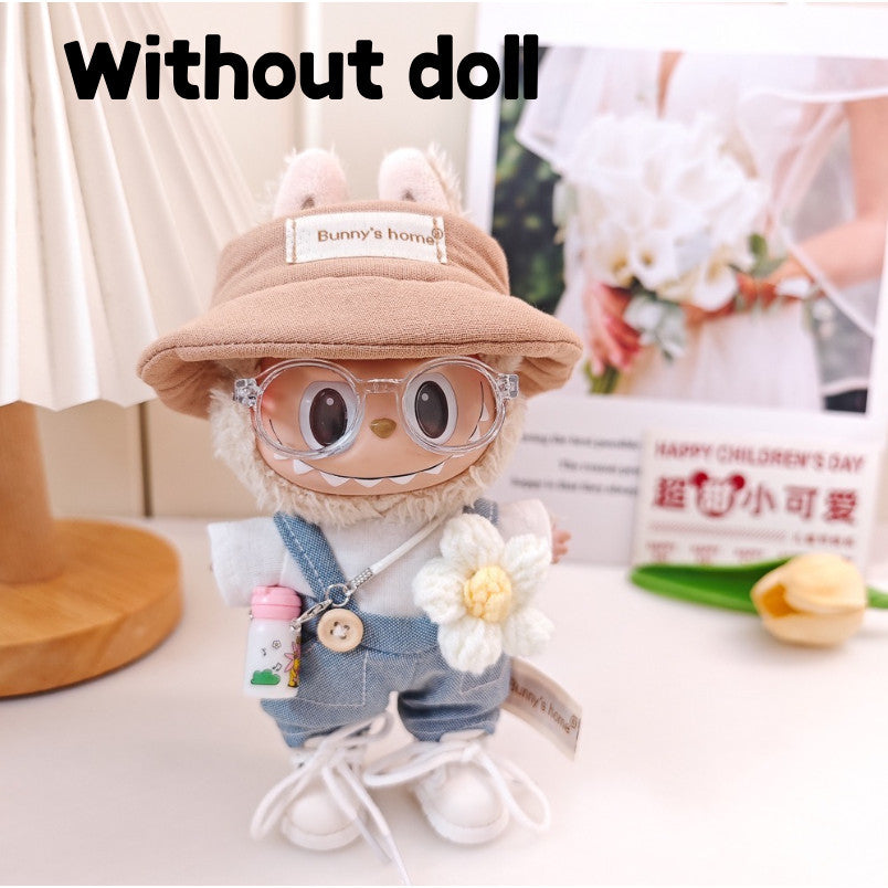 【Ready Stock】 LABUBU The  Exciting Macaroon / Sitting Posture Party Doll Clothes Accessories Set Not Original 拉布布配件
