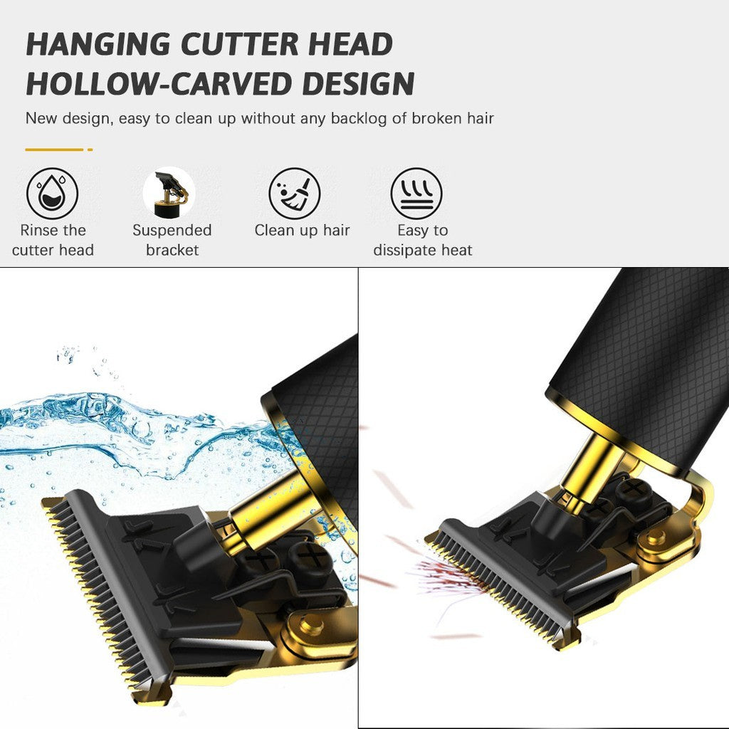 READY STOCK! Rechargeable Hair Clipper Men Beard Trimmer Cutting Machine cutter shaver cordless cut 电推剪