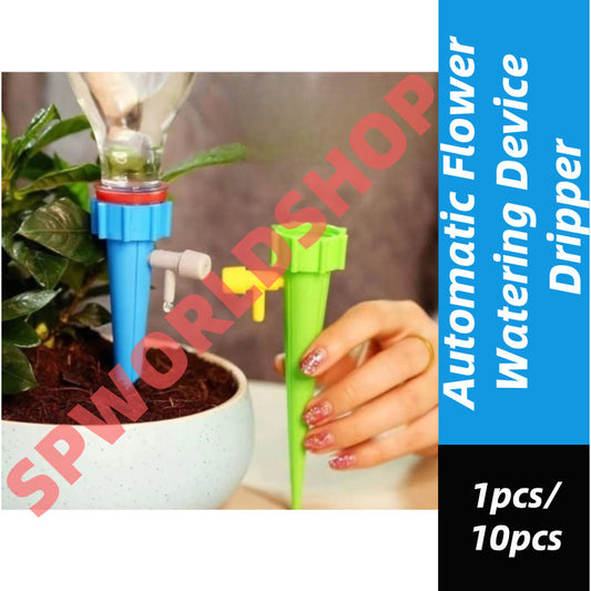 READY STOCK! Self Watering Spike Automatic Drip Gardening System for Flower Plants  Siram Pokok Bunga Automatik 自动滴灌浇水器