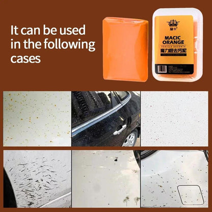 READY STOCK】Car Magic Clay Bar Cleaning Mud 100g | High-Grade Auto Detailing Cleaner | Paint  Dirt Remover  | 洗车魔术泥 去污泥