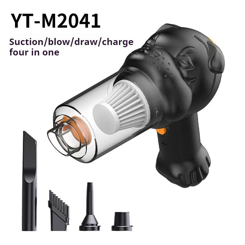 READY STOCK! 2 in 1 /4 in 1 /6 in 1 Mini Wireless Car Vacuum Strong Suction & Blow Cordless Mini Vacuum Cleaner 无线车载吸尘器