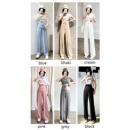 Ready Stock!!!Maternity Pants Long Pregnant Big Seluar High Waist Bootcut Pants Slim Leggings Y0450/J11980/Y1190 孕妇裤