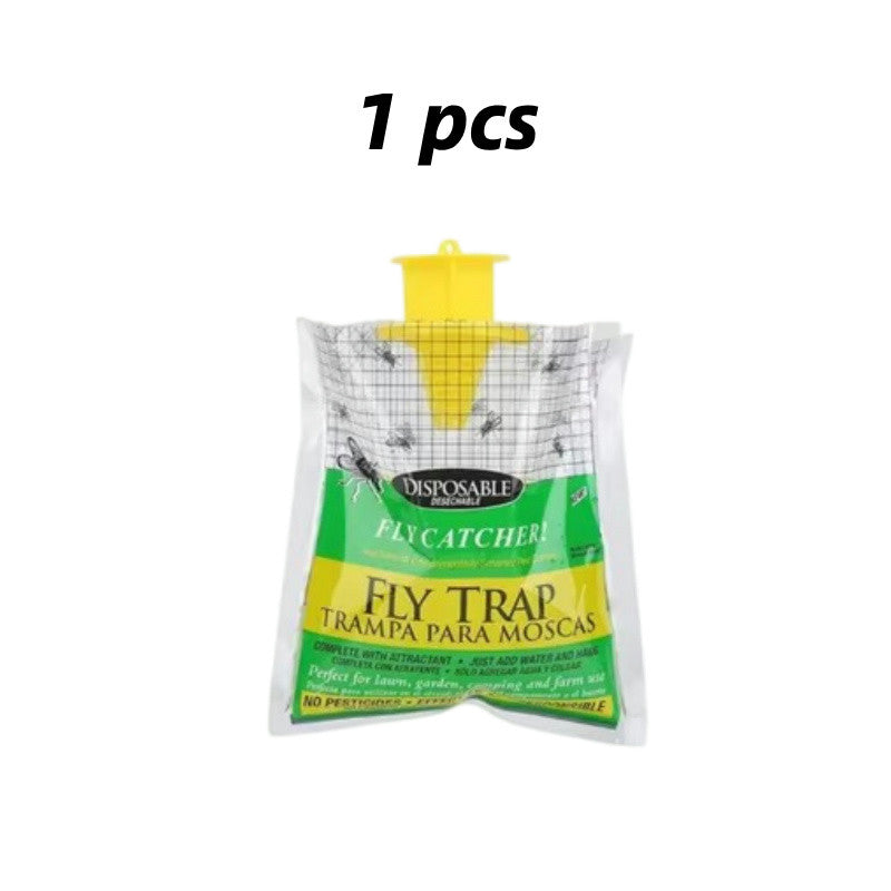 Fly Catcher Bag Hangende Vliegen Flytrap Flytraps Pack Wateroplosbaar Wegwerp Niet-toxisch 一次性捕蝇袋