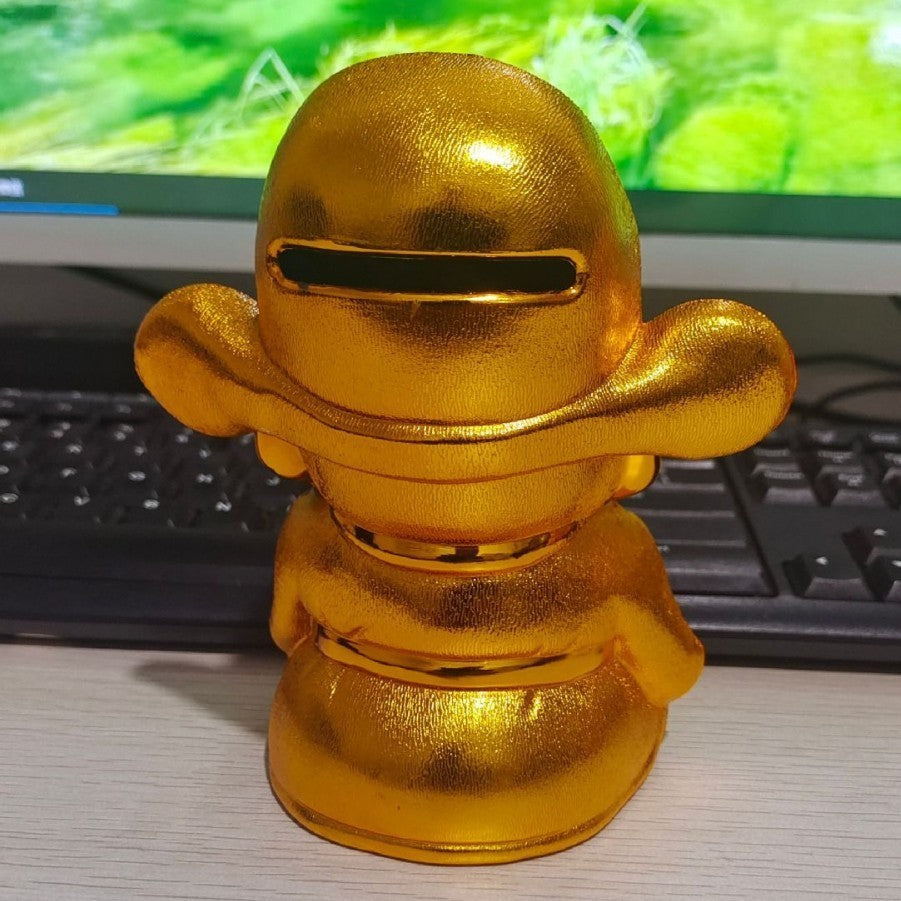[CNY 2025] Ready Stock Fortune God Lucky God Gift Coins Money Saving Bank 新年元旦装饰品2025财神爷/存钱罐 金扑满 礼蓝礼品