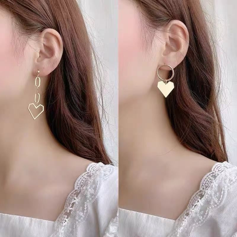 【Ready Stock】 Korean Fashion Women Earring Sliver 925 Needle Elegant Fashion Pearl Drop Earrings-ERB 韩版时尚 925银针珍珠耳环
