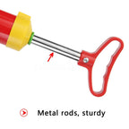 READY STOCK! Multi Drain Buster Plunger Powerful Sink Toilet Clog Sucker w/ 2 Suckers Red 马桶强力疏通器