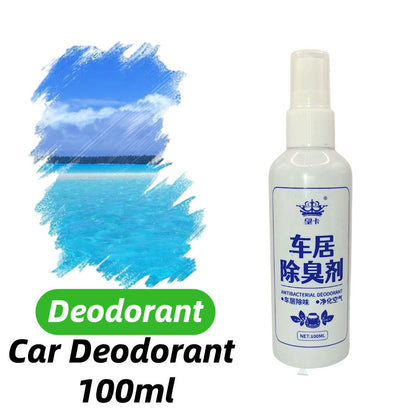 READY STOCK Car Air Freshener Self-Spray / Car Interior Antibacterial Deodorant 180ml/100ml 车用空气清新喷雾