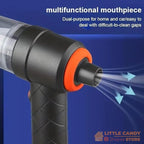 READY STOCK! 2 in 1 /4 in 1 /6 in 1 Mini Wireless Car Vacuum Strong Suction & Blow Cordless Mini Vacuum Cleaner 无线车载吸尘器