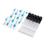 [READY STOCK] 20Pcs Cable Organizer Clips Desktop Wire USB Management Cord Holder Klip Pengurus Kabel USB充电线/数据线管理固定扣