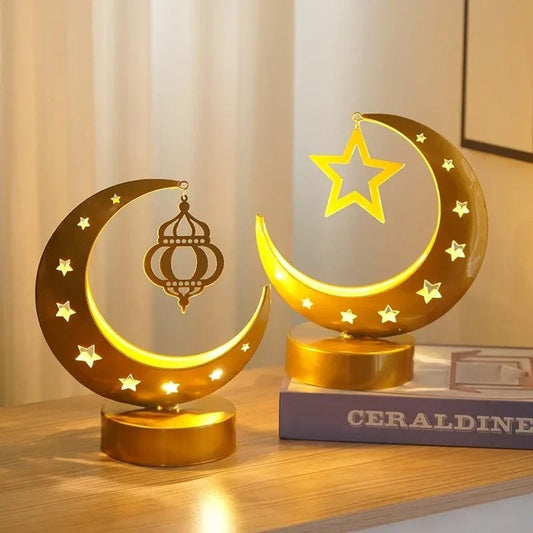 New Wrought Iron Middle East Festival Decorative Light, Moon Light, Castle Light, Middle East Lent Ornament Light