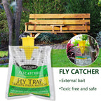 Fly Catcher Bag Hangende Vliegen Flytrap Flytraps Pack Wateroplosbaar Wegwerp Niet-toxisch 一次性捕蝇袋