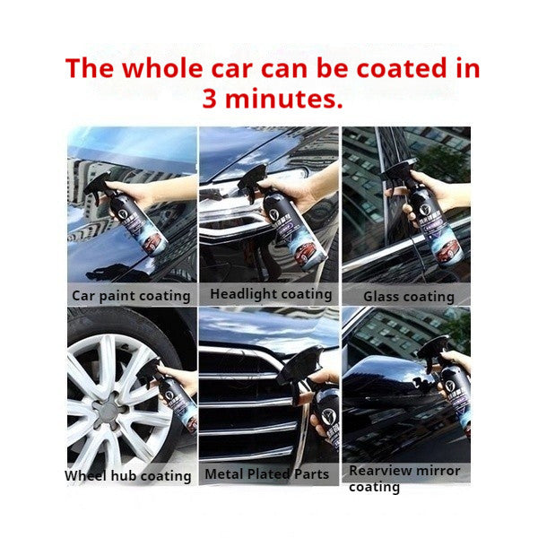 READY STOCK!!! Nano Coating Spray | Car Nanotech Wax Polish Liquid 500ml | High Gloss Protection  汽车纳米镀膜剂 500ml