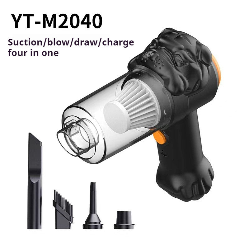 READY STOCK! 2 in 1 /4 in 1 /6 in 1 Mini Wireless Car Vacuum Strong Suction & Blow Cordless Mini Vacuum Cleaner 无线车载吸尘器