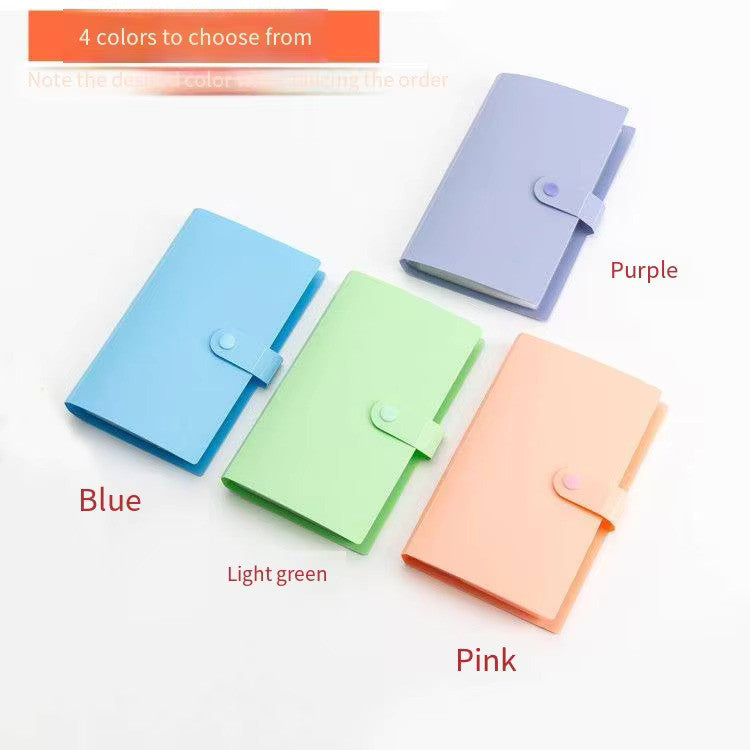 【READY STOCK】Portable 50 Sheets Multipurpose Paper Money Currency Storage Book Album 紙幣收藏册