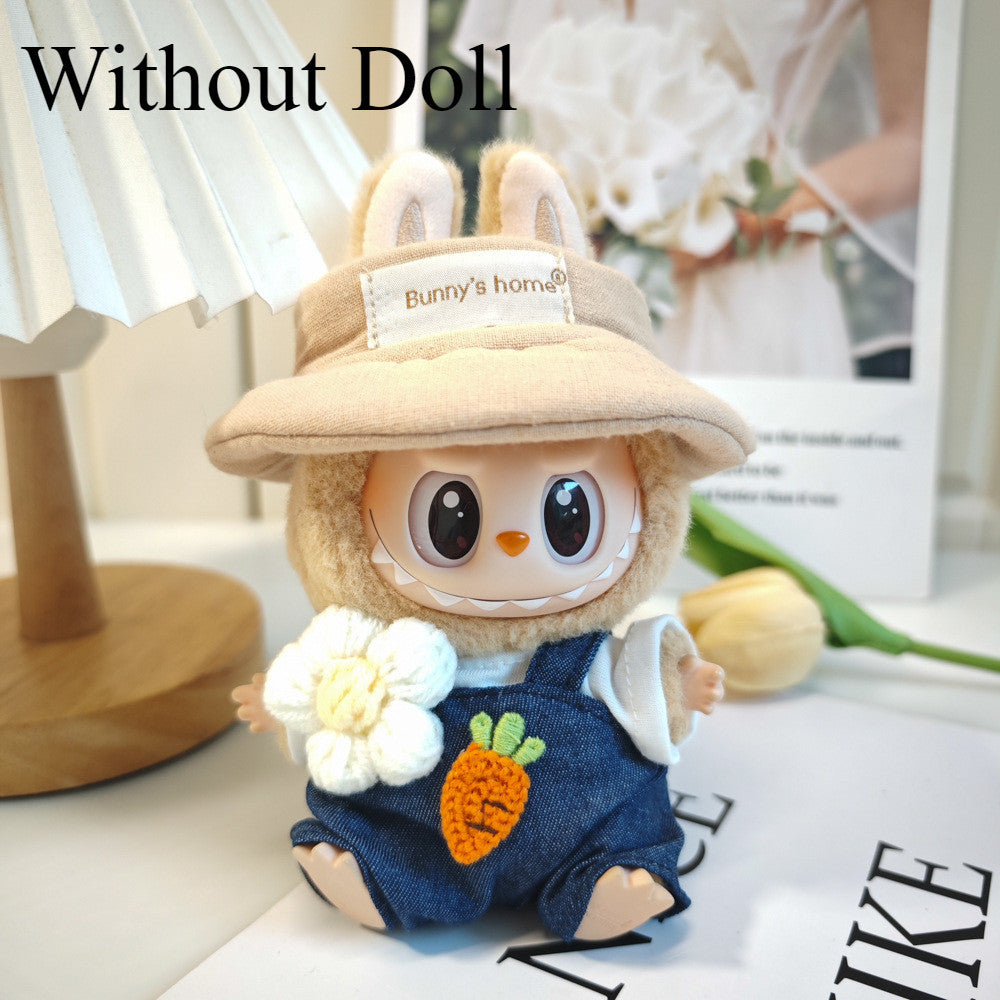 【Ready Stock】 LABUBU The  Exciting Macaroon / Sitting Posture Party Doll Clothes Accessories Set Not Original 拉布布配件