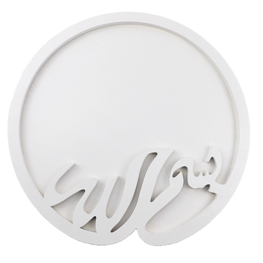 Wooden Pendant EID Mubarak 2025 Ramadan Decoration For Home Kareem Ramadan And Eid Decor Eid AL Adha Islamic Muslim