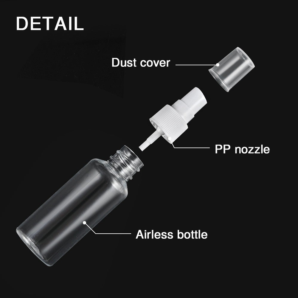 READY STOCK! 30ml / 50ml / 100ml Empty Transparent Spray Bottle / Travel Refillable Bottle 便携透明喷雾瓶