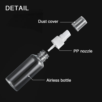 READY STOCK! 30ml / 50ml / 100ml Empty Transparent Spray Bottle / Travel Refillable Bottle 便携透明喷雾瓶