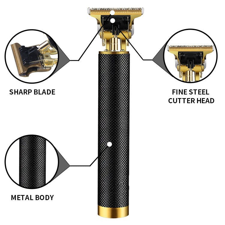 READY STOCK! Rechargeable Hair Clipper Men Beard Trimmer Cutting Machine cutter shaver cordless cut 电推剪