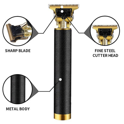 READY STOCK! Rechargeable Hair Clipper Men Beard Trimmer Cutting Machine cutter shaver cordless cut 电推剪