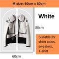 READY STOCK! Clothes Dust Cover Garment Bag Plastic Clothes Blazer Bag suit coat cloth cover 衣物防尘罩