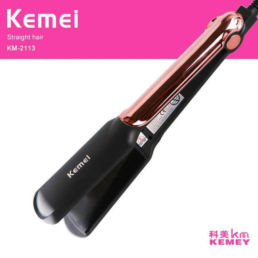 READY STOCK!!! Kemei KM-2113 Professional Hair Straightener For Fashionable Women 科美直发器