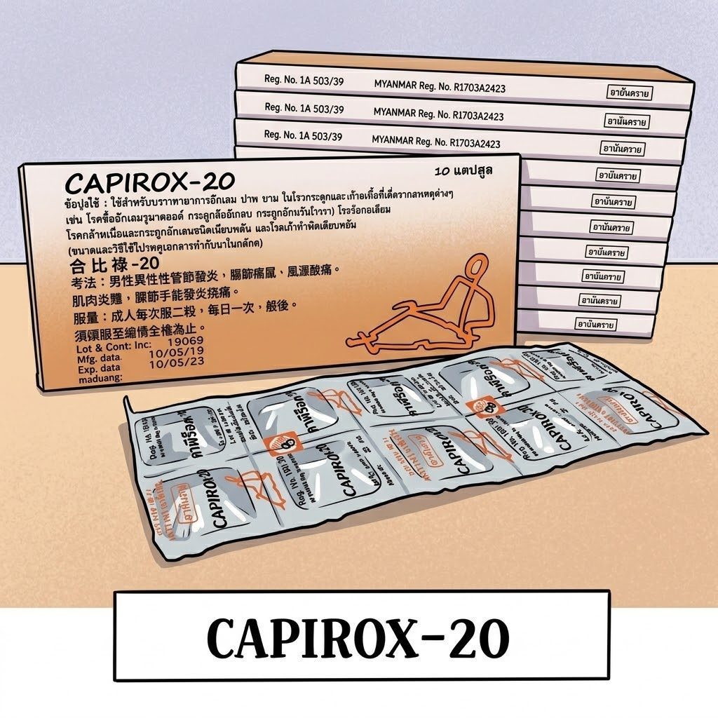 [合][比][禄] - 20 (泰版) C A P I R O X - 20 舒缓型