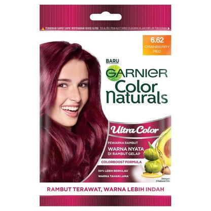 READY STOCK!!! Garnier Color Naturals | Long-Lasting Nourishing Cream Hair Color with Natural Oils | Grey Coverage