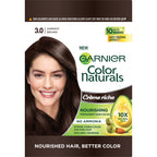 READY STOCK!!! Garnier Color Naturals | Long-Lasting Nourishing Cream Hair Color with Natural Oils | Grey Coverage