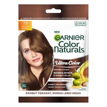 READY STOCK!!! Garnier Color Naturals | Long-Lasting Nourishing Cream Hair Color with Natural Oils | Grey Coverage