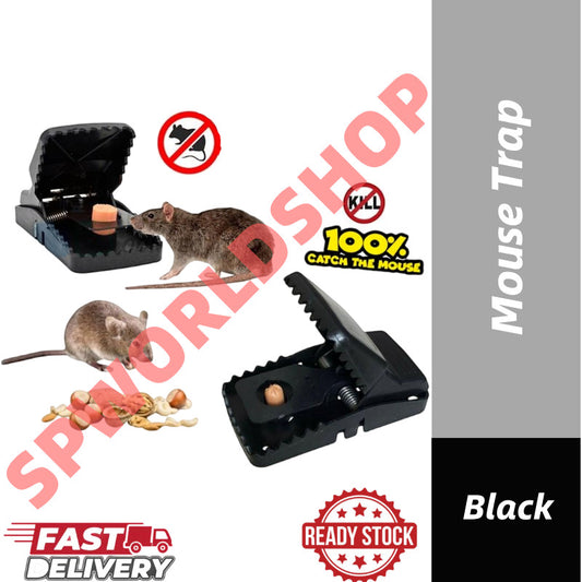 【READY STOCK】Mouse Trap | Strong Rat Trap Catcher | Reusable Rodent Control Snap Trap 老鼠夹