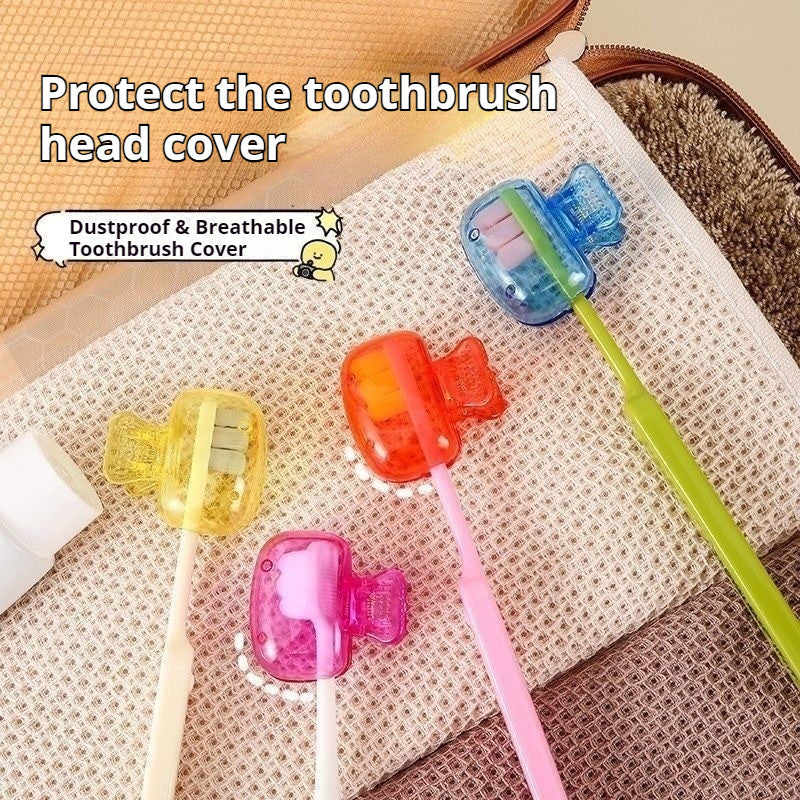 【READY STOCK】Toothbrush Head Cover | Portable Travel Toothbrush Cap | Hygienic Dustproof Toothbrush Protector 牙刷头保护套