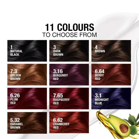 READY STOCK!!! Garnier Color Naturals | Long-Lasting Nourishing Cream Hair Color with Natural Oils | Grey Coverage