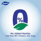 DRYPERS CARE | 婴儿二合一洗护液：220ml 随身装、无泪配方 | 新生儿全身适用 Drypers Baby Head To Toe Wash | Hypoallergenic & Gentle Body Wash