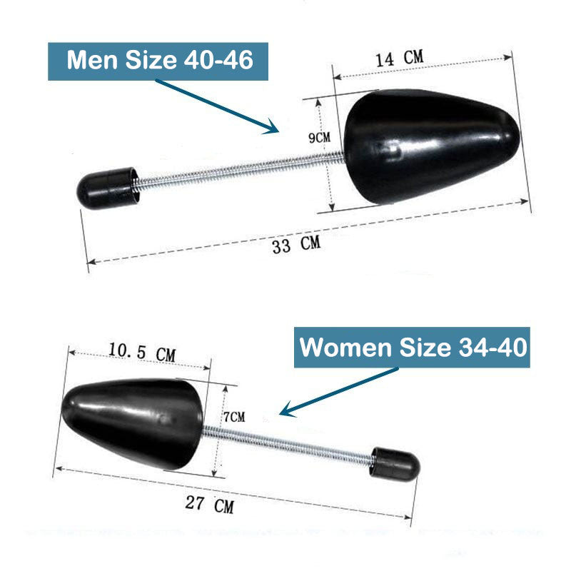 SHAPE KEEPER | 塑型：专业级弹簧自动调节鞋撑 Adjustable Shoe Spring Stretcher · Anti-Deformation Aesthetic