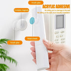 【READY STOCK】No-Drill Magnetic Remote Control Holder | Strong Adhesive Wall Mount Storage 免打孔遥控器磁吸贴