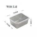 【READY STOCK】Stainless Steel Storage Box | Bekas Simpan Makanan 304 Organizer Crisper Fresh-Keeping with Lid Seal 保鲜收纳盒