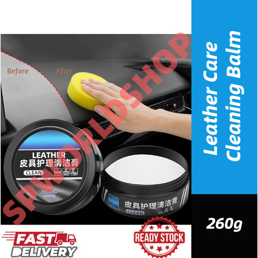 READY STOCK!!! Leather Care Cleaning Balm | Multi-Purpose Leather Conditioner | Shoes Bags Sofa Cleaner 皮具护理清洁膏