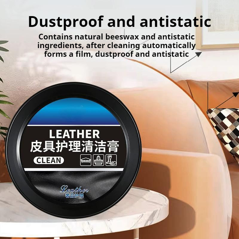READY STOCK!!! Leather Care Cleaning Balm | Multi-Purpose Leather Conditioner | Shoes Bags Sofa Cleaner 皮具护理清洁膏