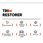 READY STOCK!!! Trin Restorer | Multi-Purpose Car Plastic & Leather Restorer | Dashboard & Trim Shine Cleaner 塑料件镀晶剂