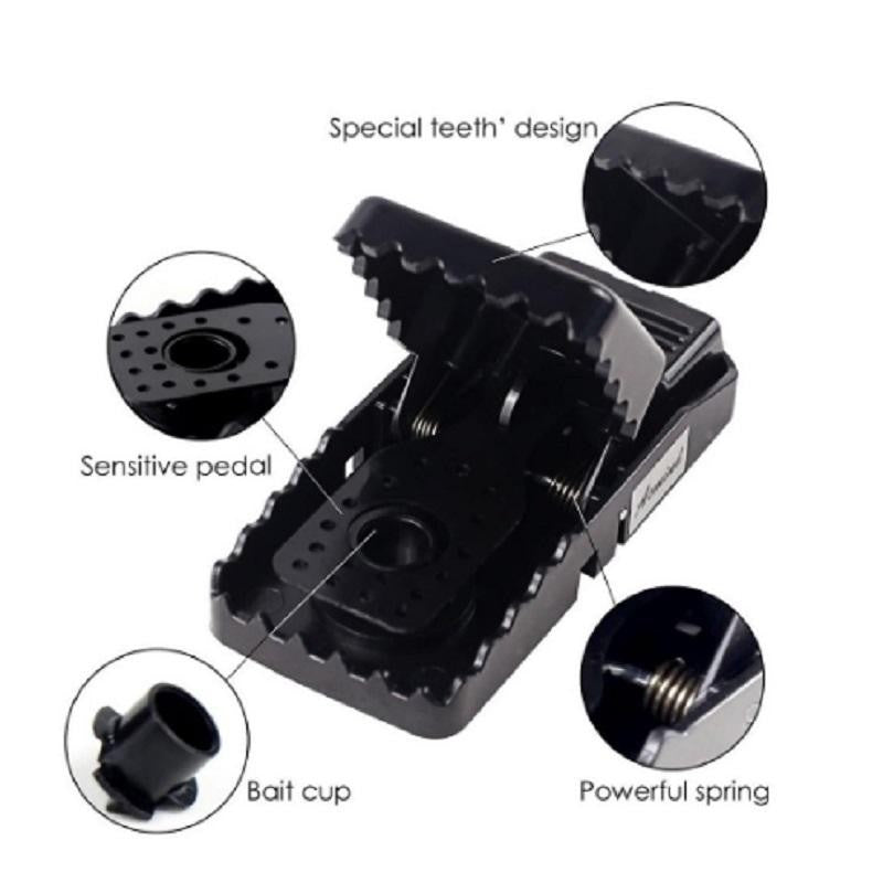 【READY STOCK】Mouse Trap | Strong Rat Trap Catcher | Reusable Rodent Control Snap Trap 老鼠夹