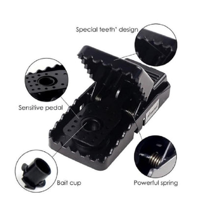 【READY STOCK】Mouse Trap | Strong Rat Trap Catcher | Reusable Rodent Control Snap Trap 老鼠夹