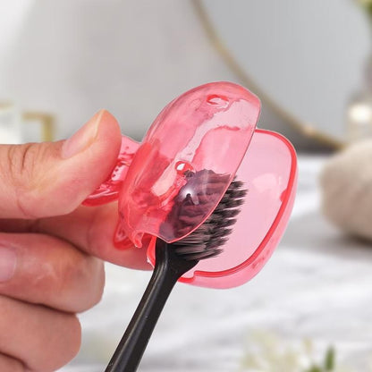 【READY STOCK】Toothbrush Head Cover | Portable Travel Toothbrush Cap | Hygienic Dustproof Toothbrush Protector 牙刷头保护套