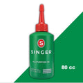 SINGER All Purpose Oil (80ml) | Professional Lubricant for Sewing Machine, Door Hinge & Tools | Anti-Rust & Silent Motion 胜家万能润滑油 针车油 防锈静音
