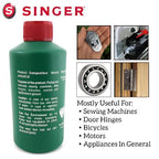 SINGER All Purpose Oil (80ml) | Professional Lubricant for Sewing Machine, Door Hinge & Tools | Anti-Rust & Silent Motion 胜家万能润滑油 针车油 防锈静音