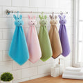 BUNNY CARE | 萌兔挂式擦手巾：加厚超吸水、速干不掉毛 | 厨卫通用 Premium Bunny Hanging Towel | High-Absorbency & Lint-Free Design